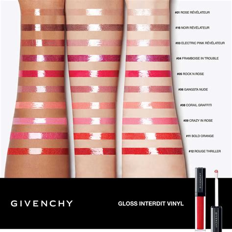 givenchy lipstick mint|Givenchy interdit vinyl lipstick.